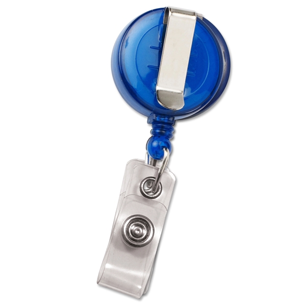 MaxLabel custom badge reels feature an extra large imprint area for... from ASI 79898 Promovision / PROMOVISION