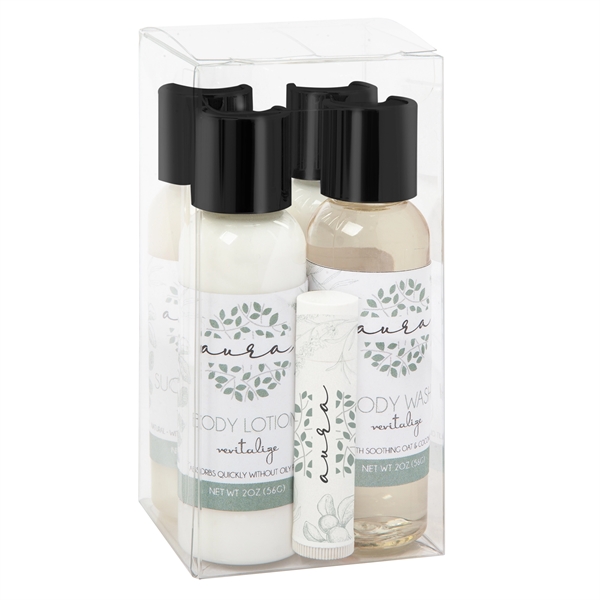 Box set including body and face wash, moisturizing lotion, shampoo, conditioner,... from ASI 44900 NC Custom (CI/Lanco)