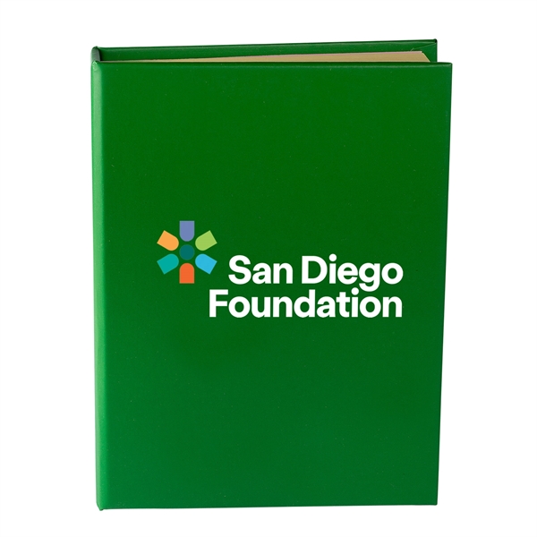 4.125" x 3.125" x 0.5" sticky memo notebook with 250 notes... from ASI 63549 Jornik Manufacturing Corp