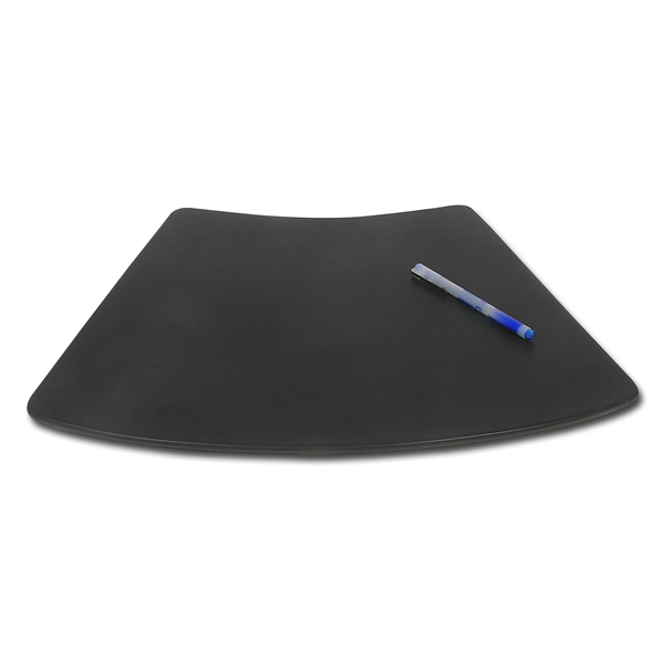 Black top-grain leather conference pad measuring 17" L x 14" W... from ASI 48125 Dacasso / DaCasso