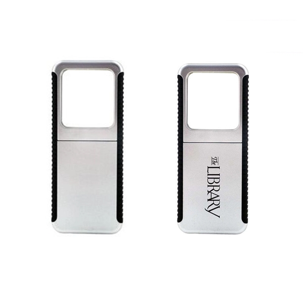 Magnifying glass with LED light with 1 color pad print imprint... from ASI 37218 Athena Promo (tm)