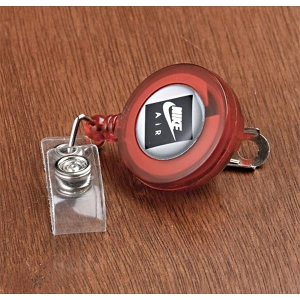 Round Badge Holder available in Black, Green, Red, or Yellow... from ASI 61966 HPG / Mixie