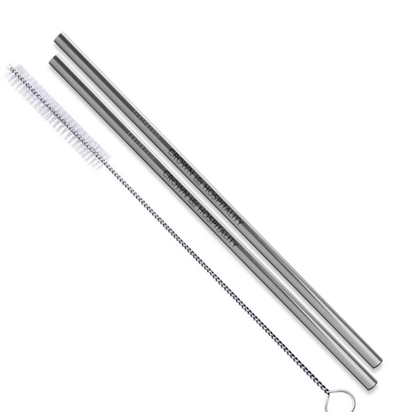 Stainless steel straws are an excellent way to promote environmental and... from ASI 61966 HPG / Mixie