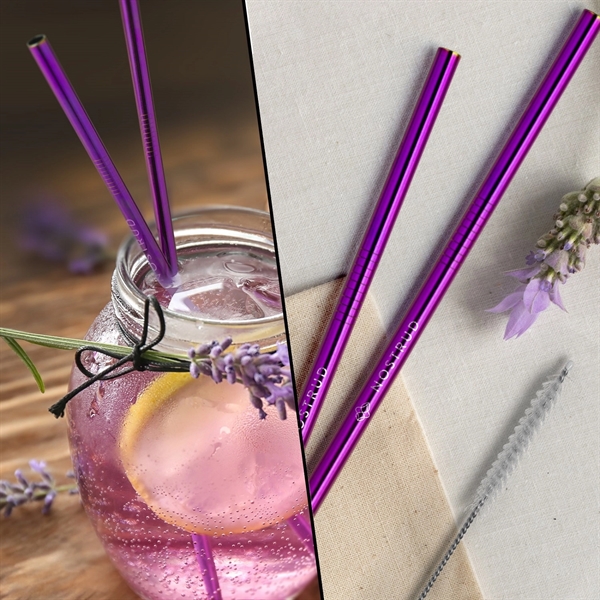 Stainless steel straws are an excellent way to promote environmental and... from ASI 61966 HPG / Mixie