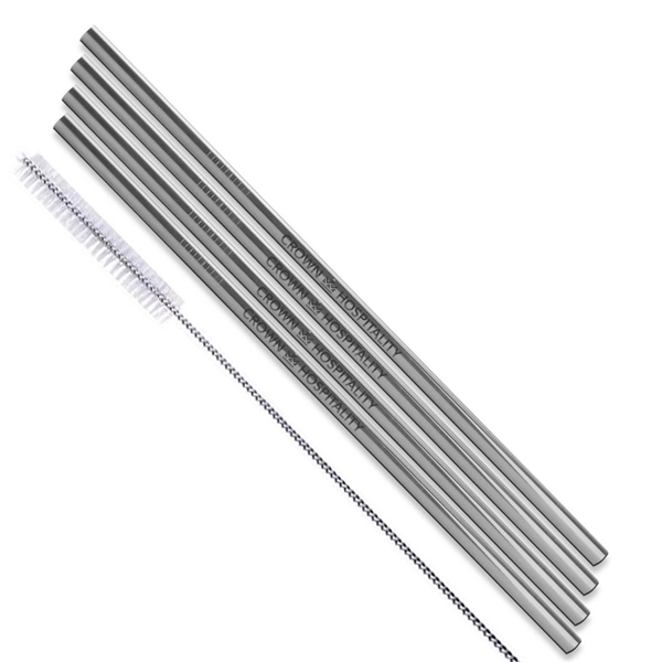 Stainless steel straws are an excellent way to promote environmental and... from ASI 61966 HPG / Mixie