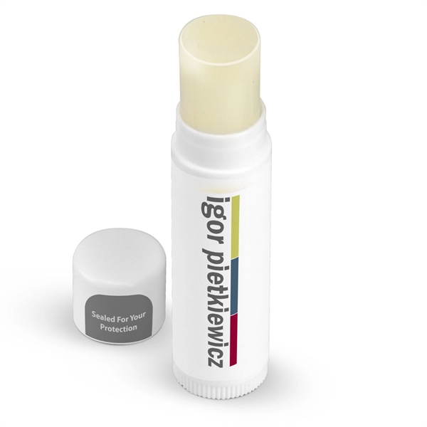 SPF15 Natural Lip Balm made with Natural beeswax with Vitamin E... from ASI 61966 HPG / Mixie