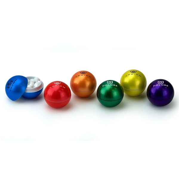 Pearl Expressions 1 1/2"  x 1 1/4" round sugar-free mint... from ASI 61966 HPG / Mixie