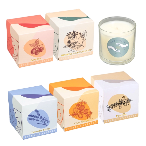 Our scentsational USA-made soy blend candle offers a slow burn that... from ASI 61966 HPG / Mixie