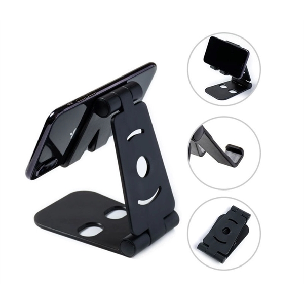 Plastic mobile phone stand and holder plus 1 color silkscreen imprint... from ASI 37218 Athena Promo (tm)