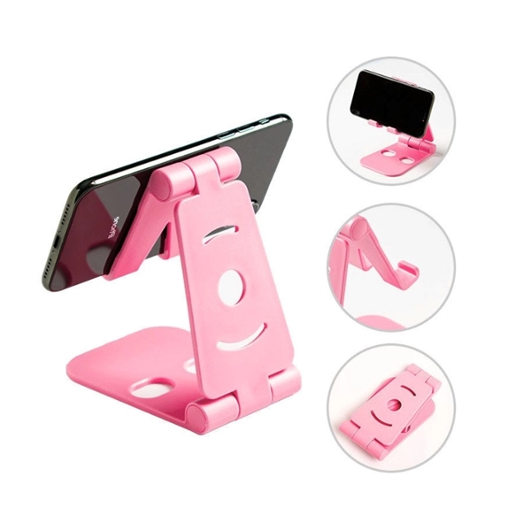 Plastic mobile phone stand and holder plus 1 color silkscreen imprint... from ASI 37218 Athena Promo (tm)