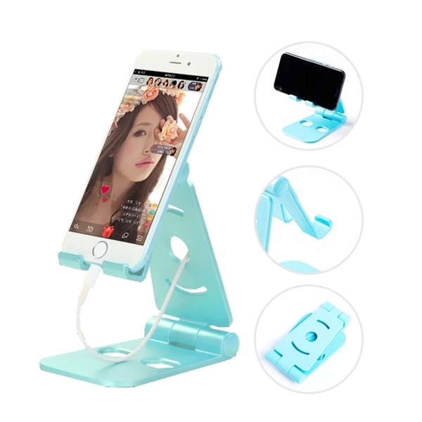 Plastic mobile phone stand and holder plus 1 color silkscreen imprint... from ASI 37218 Athena Promo (tm)