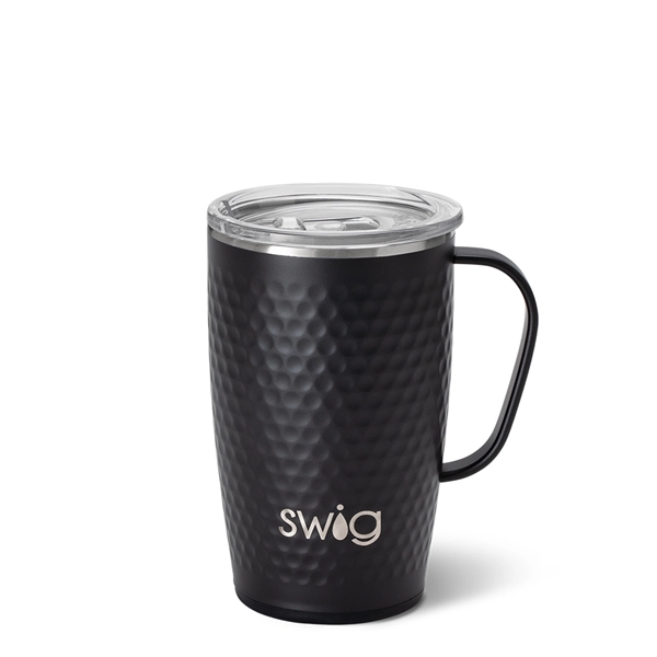 Swig Life Golf Partee travel mug with handle18 oz Double Wall,... from ASI 72657 Active Life Promo / Apres Ski Active Life