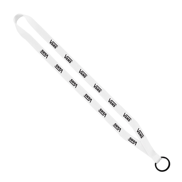 1/2" x 16" polyester sewn lanyard with a silver split key... from ASI 88060 Snugz/USA Inc / SnugZ USA®