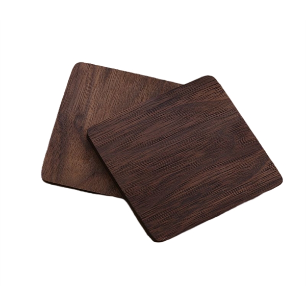 Black walnut coaster plus laser engraved on 1 side and standard... from ASI 37218 Athena Promo (tm)
