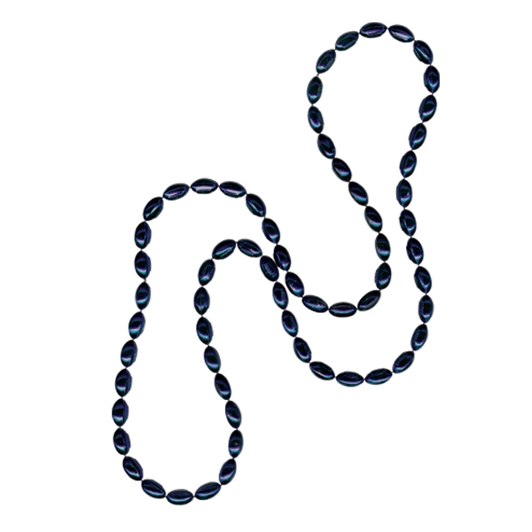 33" strand of 14 mm x 8 mm mini football-shaped beads;... from ASI 62677 iline PROMO (The Innovative Line) / iline PROMO (The Innovative Line)