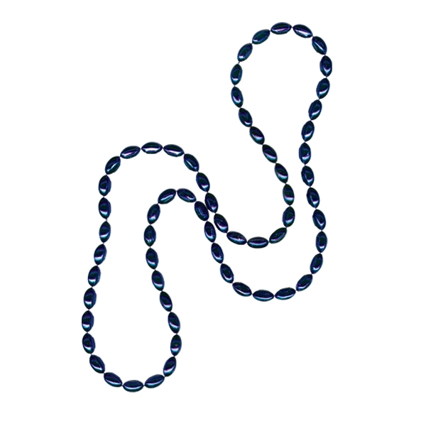 33" strand of 14 mm x 8 mm mini football-shaped beads;... from ASI 62677 iline PROMO (The Innovative Line) / iline PROMO (The Innovative Line)