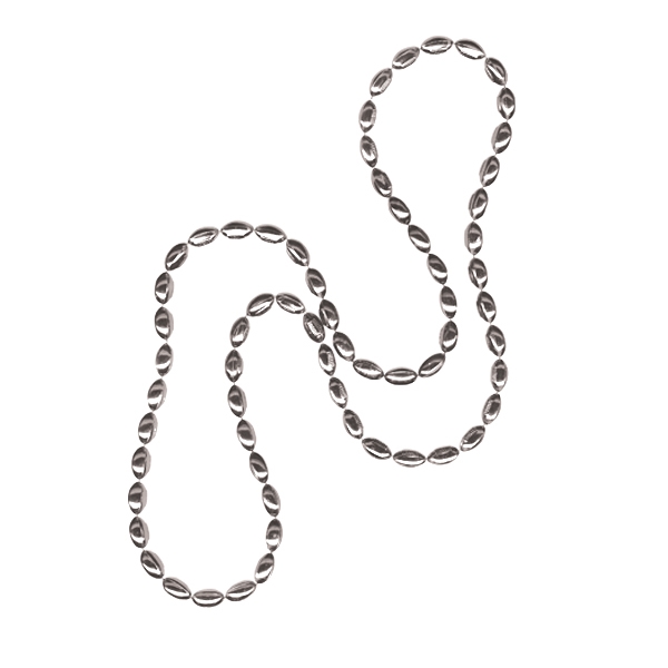 33" strand of 14 mm x 8 mm mini football-shaped beads;... from ASI 62677 iline PROMO (The Innovative Line) / iline PROMO (The Innovative Line)