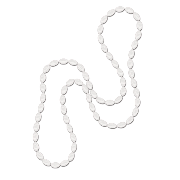 33" strand of 14 mm x 8 mm mini football-shaped beads;... from ASI 62677 iline PROMO (The Innovative Line) / iline PROMO (The Innovative Line)