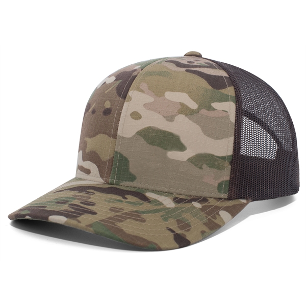 Trucker Snapback Cap combines rugged durability with breathable comfort, making it... from ASI 37461 Augusta Sportswear