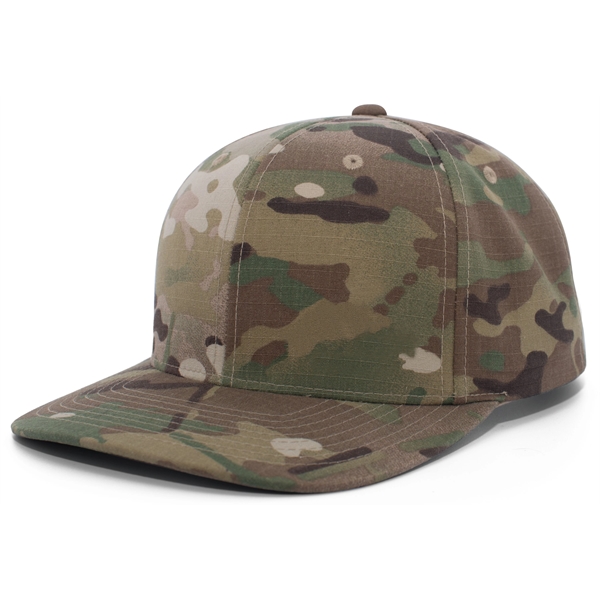 Ripstop fabric, this structured snapback delivers reliable coverage and rugged comfort... from ASI 37461 Augusta Sportswear