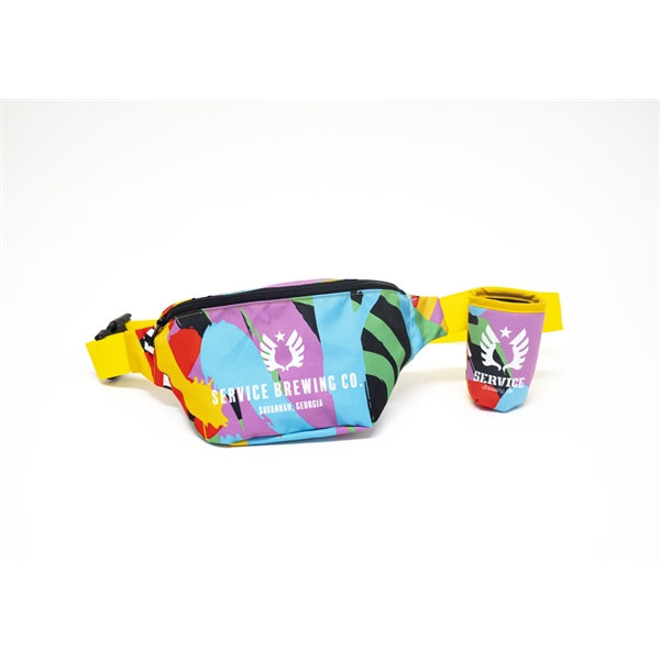 Sublimated Fanny Pack - Made in USA -Fully customizable with sublimated... from ASI 65952 ZZ DROPPED -LBU Inc
