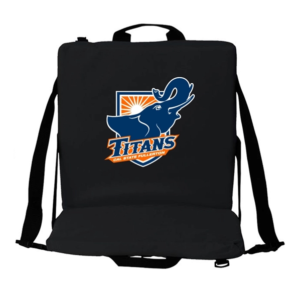 Polyester stadium seat cushion with back zipper pocket. Dense foam padding.... from ASI 40544 Binaco