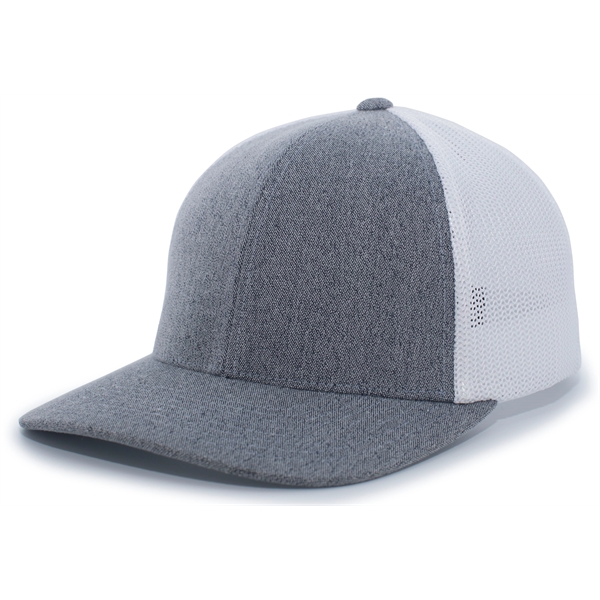 Heather Trucker Cap.... from ASI 37461 Augusta Sportswear / Pacific Headwear