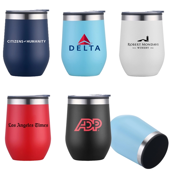 12 Oz. Vacuum Sealed Wine Cup... from ASI 79535 Primetime / Primetime