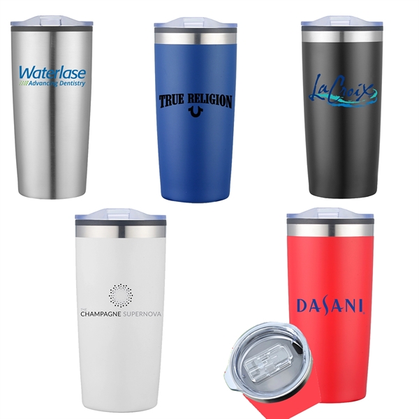 20 Oz Vacuum Sealed Tumbler with Matte Coating... from ASI 79535 Primetime / Primetime