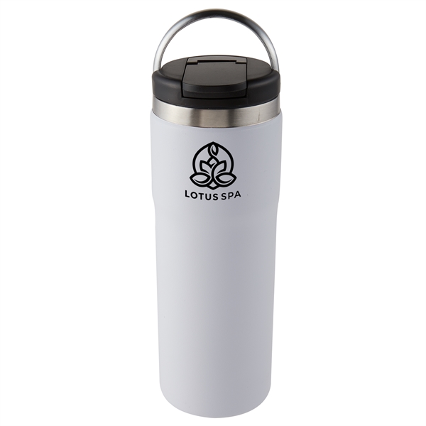 20 oz. double wall vacuum insulated stainless steel bottles with twist-on... from ASI 52840 Evans Manufacturing