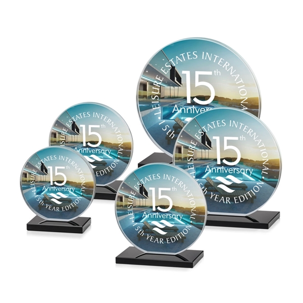 Our Victoria Award features a flat edged Starfire disc mounted on... from ASI 84592 St Regis Group / St Regis