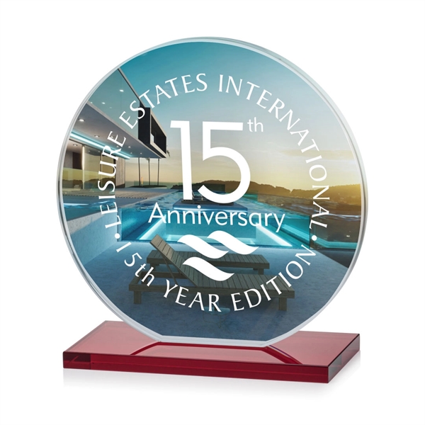 Our Victoria Award features a flat edged Starfire disc mounted on... from ASI 84592 St Regis Group / St Regis