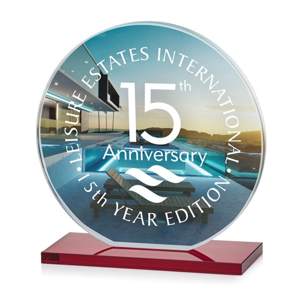 Our Victoria Award features a flat edged Starfire disc mounted on... from ASI 84592 St Regis Group / St Regis