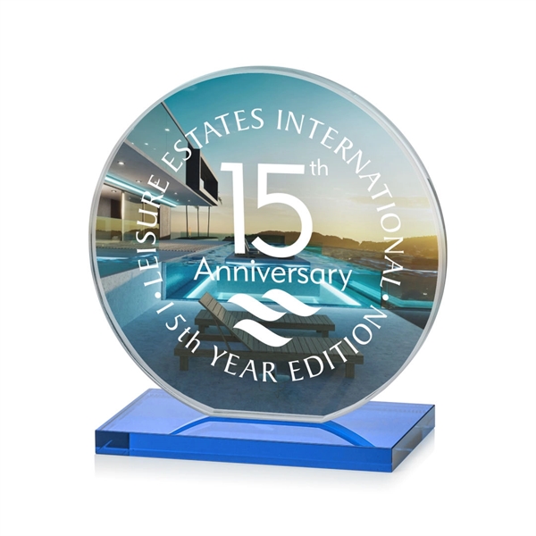 Our Victoria Award features a flat edged Starfire disc mounted on... from ASI 84592 St Regis Group / St Regis