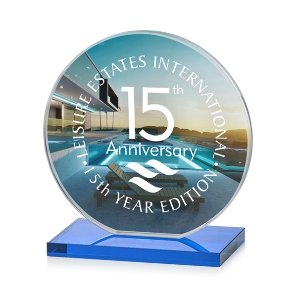 Our Victoria Award features a flat edged Starfire disc mounted on... from ASI 84592 St Regis Group / St Regis