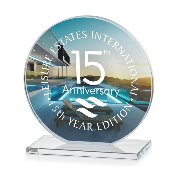 Our Victoria Award features a flat edged Starfire disc mounted on... from ASI 84592 St Regis Group / St Regis