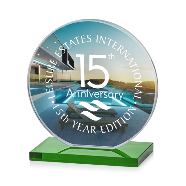 Our Victoria Award features a flat edged Starfire disc mounted on... from ASI 84592 St Regis Group / St Regis