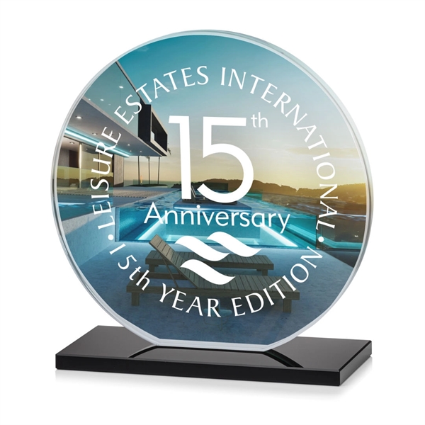 Our Victoria Award features a flat edged Starfire disc mounted on... from ASI 84592 St Regis Group / St Regis