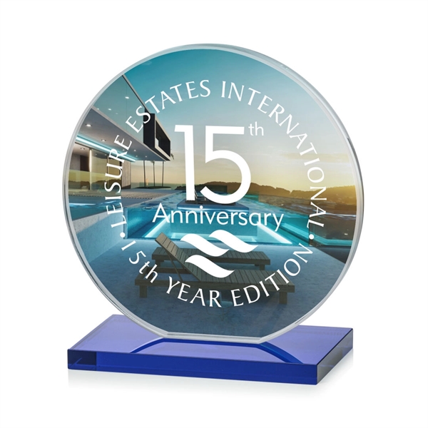 Our Victoria Award features a flat edged Starfire disc mounted on... from ASI 84592 St Regis Group / St Regis