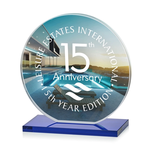 Our Victoria Award features a flat edged Starfire disc mounted on... from ASI 84592 St Regis Group / St Regis