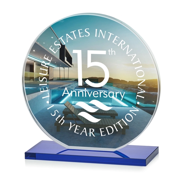 Our Victoria Award features a flat edged Starfire disc mounted on... from ASI 84592 St Regis Group / St Regis