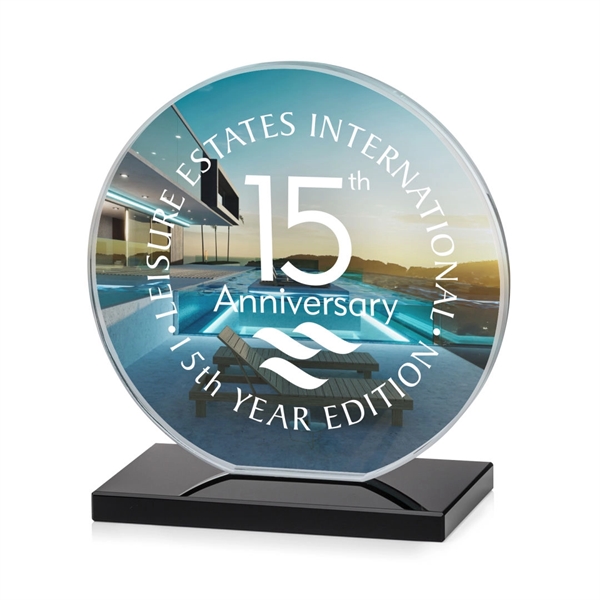 Our Victoria Award features a flat edged Starfire disc mounted on... from ASI 84592 St Regis Group / St Regis