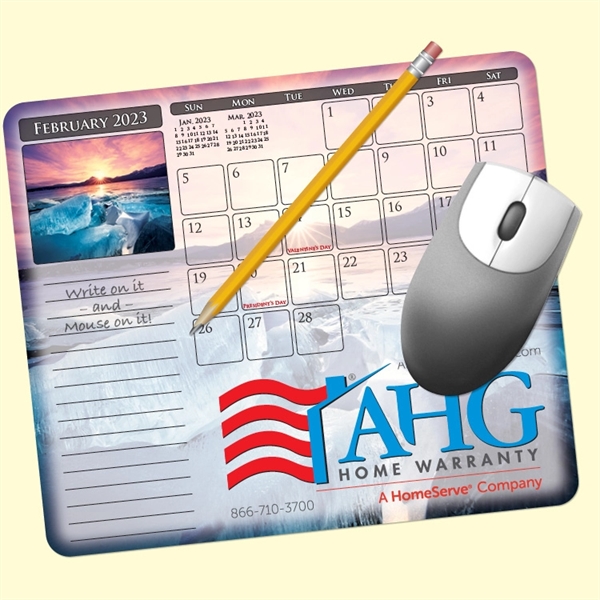 Calendar 24 Month 7.25" x 8.5" Paper Mouse Pad-Made in the... from ASI 49716 Digispec & CounterPoint / DIGISPEC®