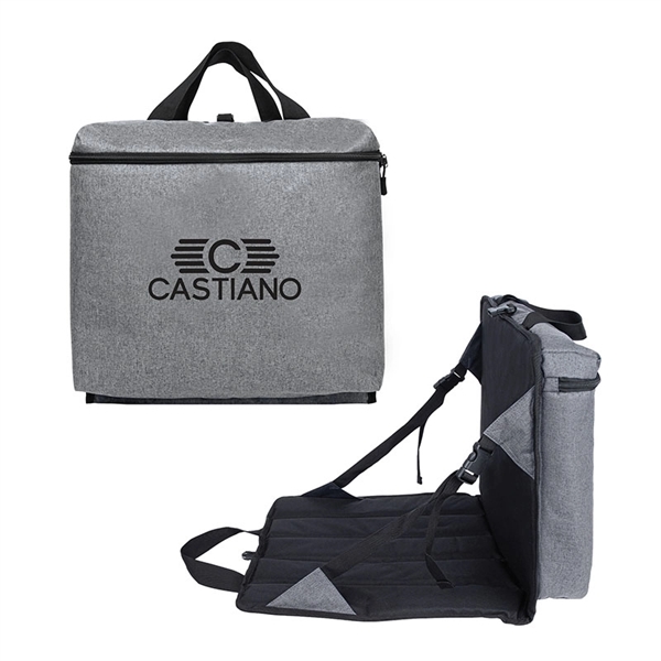 Montgomery Stadium Cooler Seat Backpack... from ASI 67866 Logomark/Valumark