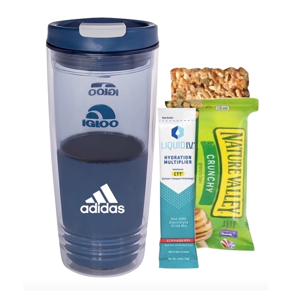 IGLOO Bottle with Liquid IV & Granola Bar... from ASI 89971 Stuff A Mug