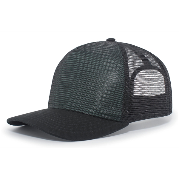 5-Panel Mesh Overlay Trucker Snapback.... from ASI 37461 Augusta Sportswear / Pacific Headwear