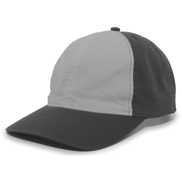 The Vintage Buckle Strap Adjustable Cap is crafted from soft 100%... from ASI 37461 Augusta Sportswear / Pacific Headwear