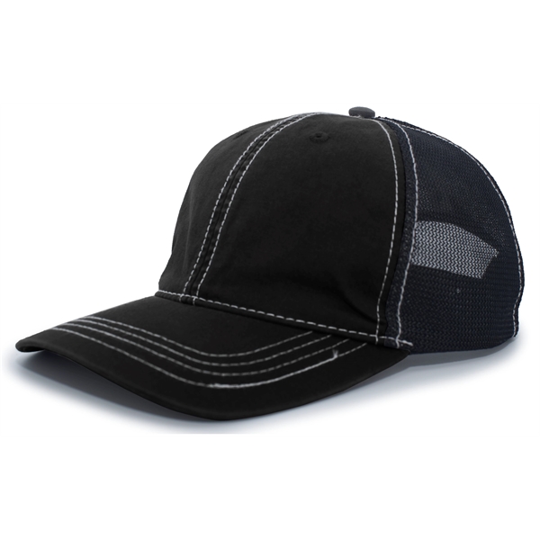 Vintage Trucker Snapback Cap.... from ASI 37461 Augusta Sportswear / Pacific Headwear