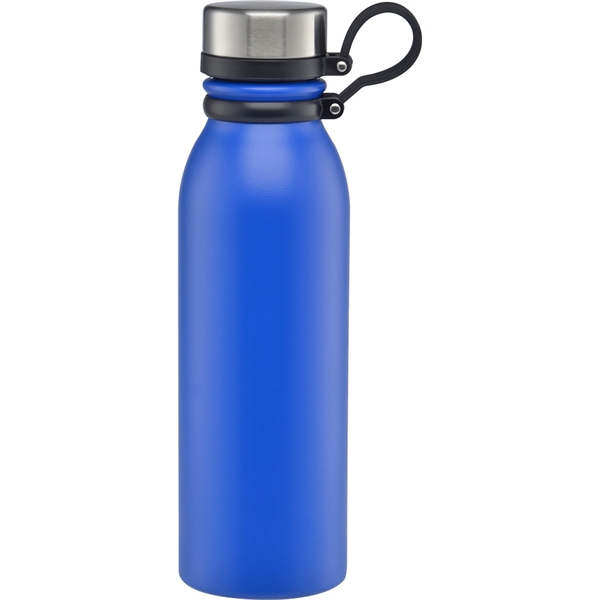 22 oz. powder coated stainless steel tumbler with twist on/off lid... from ASI 71920 Moderne Glass Company Inc / Glass America®