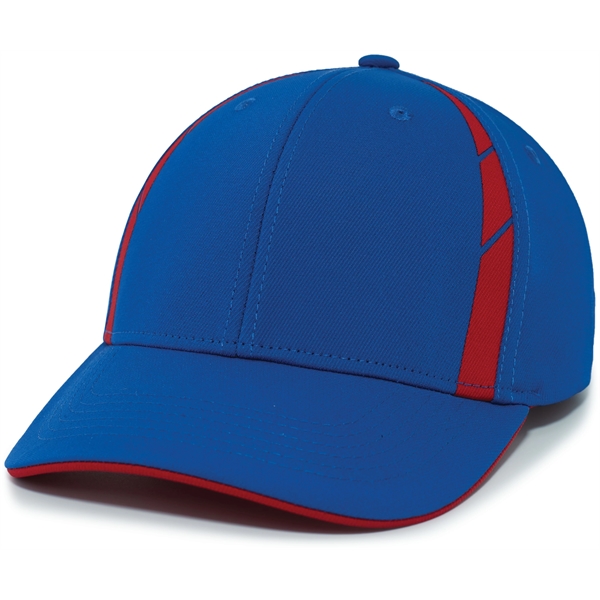 Sideline Snapback Cap Powered by Coolcore® quickly distributes moisture throughout the... from ASI 37461 Augusta Sportswear / Pacific Headwear
